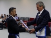WM Eng receives the charter from WB Hrejsa